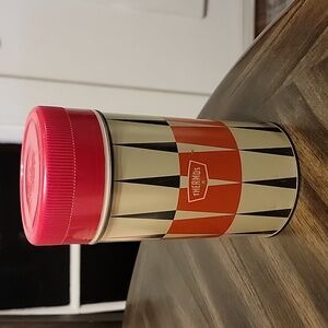 Vintage Pint size Thermos EUC